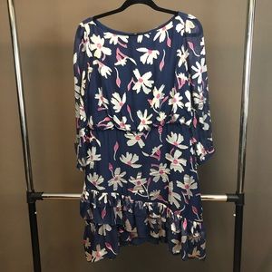 Saloni, silk, flower dress